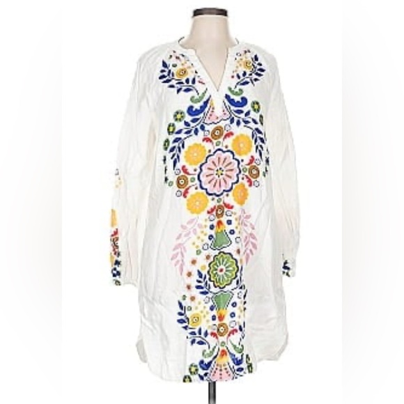 Boden 100% linen dress size 8 - Picture 1 of 5